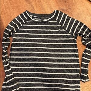 Striped Black & White Knit shirt